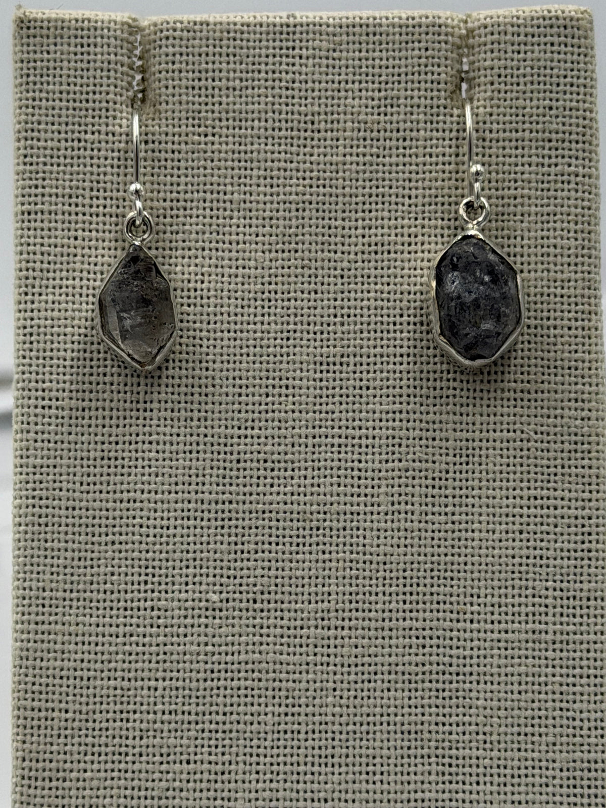 Sterling Silver Herkimer Diamond Dangle Earrings