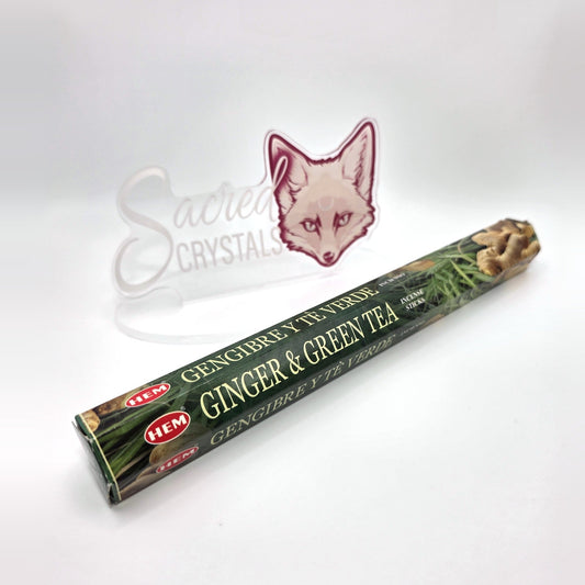 Incense Stick - Ginger & Green Tea 20 Ct
