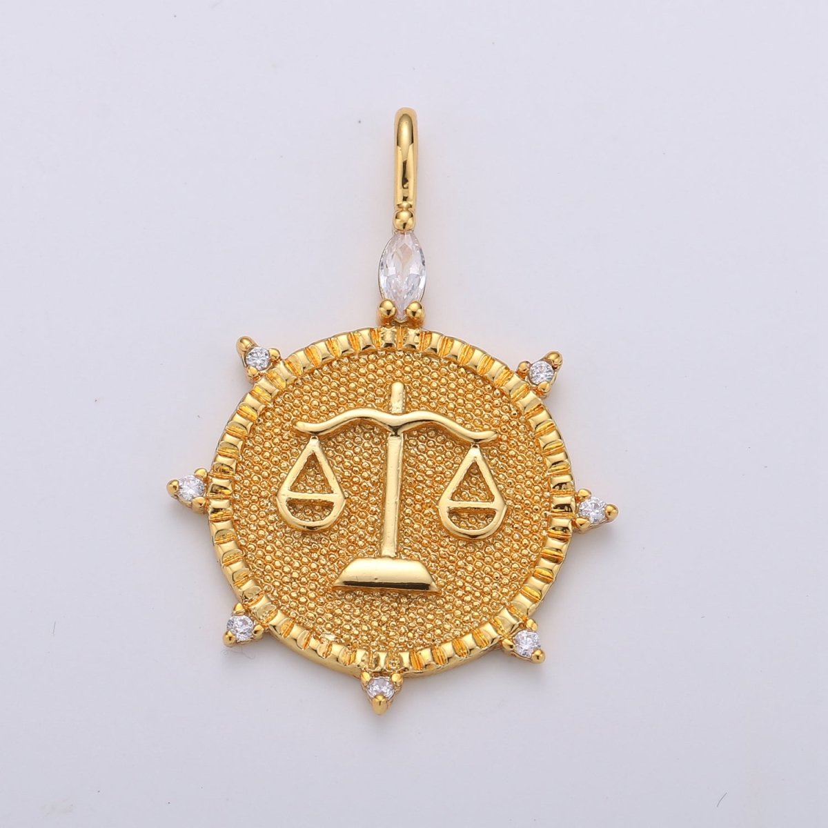 24k Gold Filled Zodiac Charms, Astrology Charms, Zodiac Necklace Charms, 12 Zodiac Charms for Jewelry Making Supply A-A1785-A-A1790