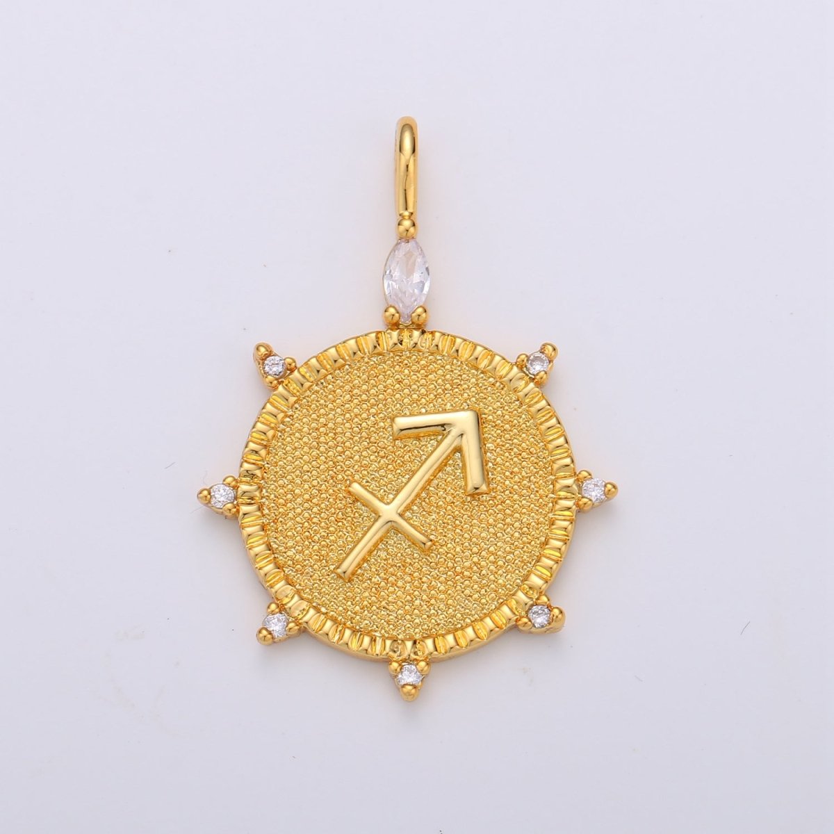 24k Gold Filled Zodiac Charms, Astrology Charms, Zodiac Necklace Charms, 12 Zodiac Charms for Jewelry Making Supply A-A1785-A-A1790