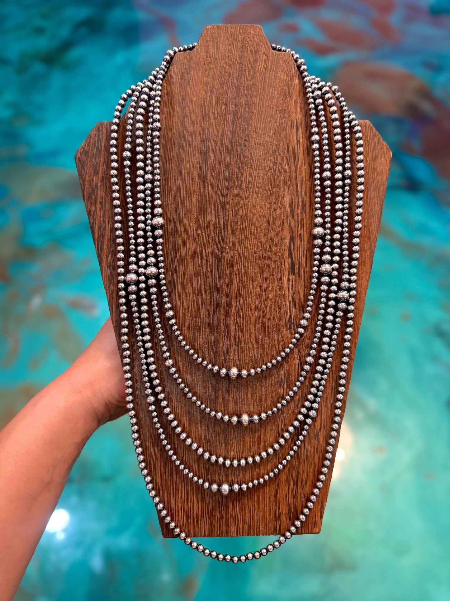 The Ultimate Long Layered Silver Set - SOLD SEPARATELY