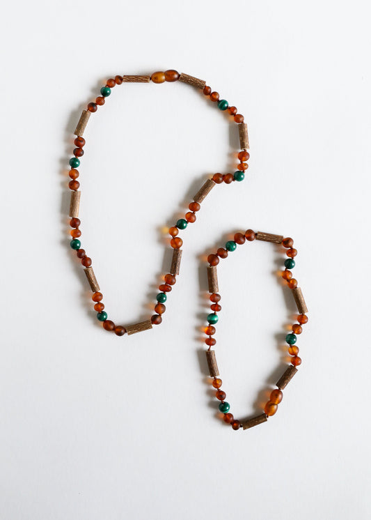 Hazelwood + Malachite || Gift Set || Necklaces