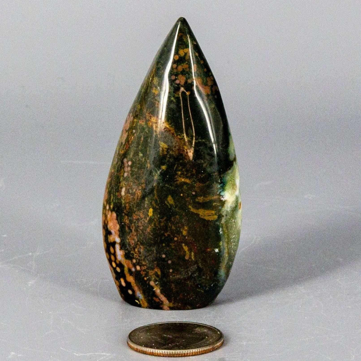 Ocean Jasper Crystal Freeform Torch Polished Stone