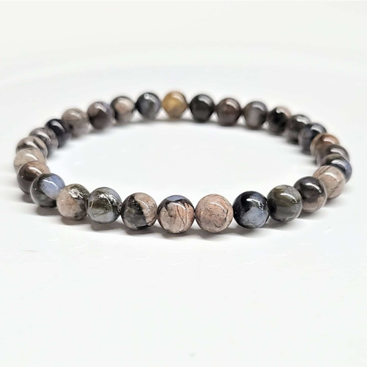 Que Sera Round Bead Bracelet - Flowing Clarity
