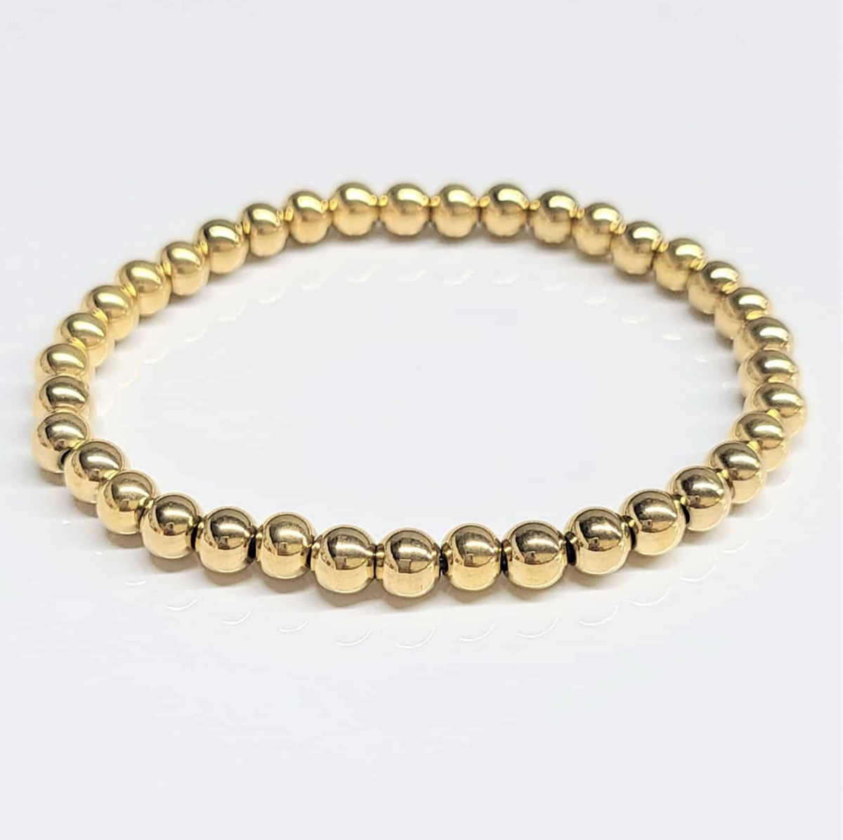 Stainless Steel Round Bead Bracelet - Style Pop