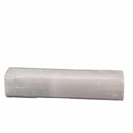 Selenite Crystal Squared Log Crown Chakra Cleanser