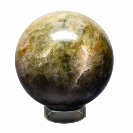 Serpentine Crystal Sphere Polished Green Collector