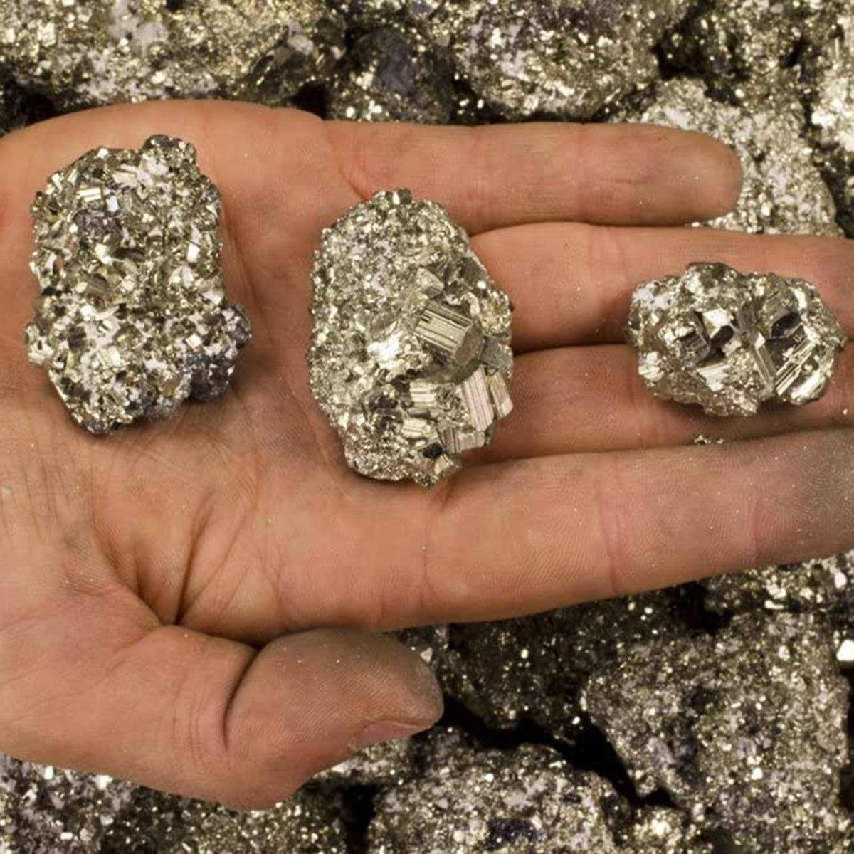 Rough Cocada Pyrite – Raw Stone from Peru