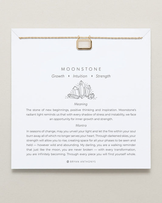 Healing Stone Necklace Moonstone
