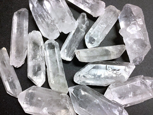 Extra Quality Clear Quartz Crystal Points From Brazil (5 Kilos)(11 Lbs) Wholesale Rough