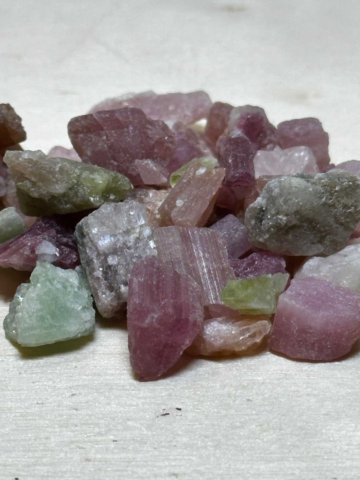Multi Colored Tourmaline Shards