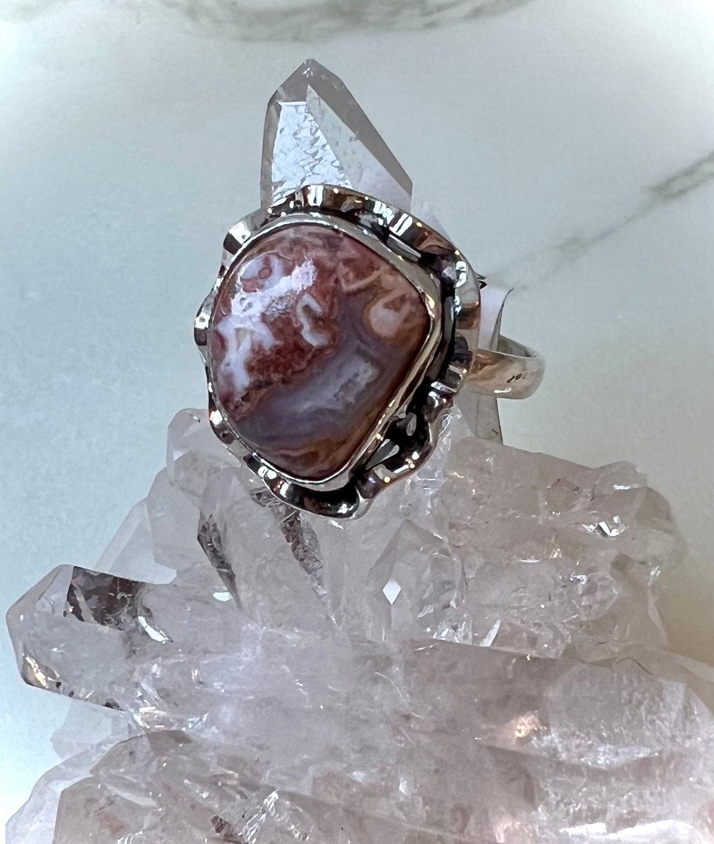 Laguna Agate | 925 Silver Rings | Your Very Own Limited Edition Piece of Art