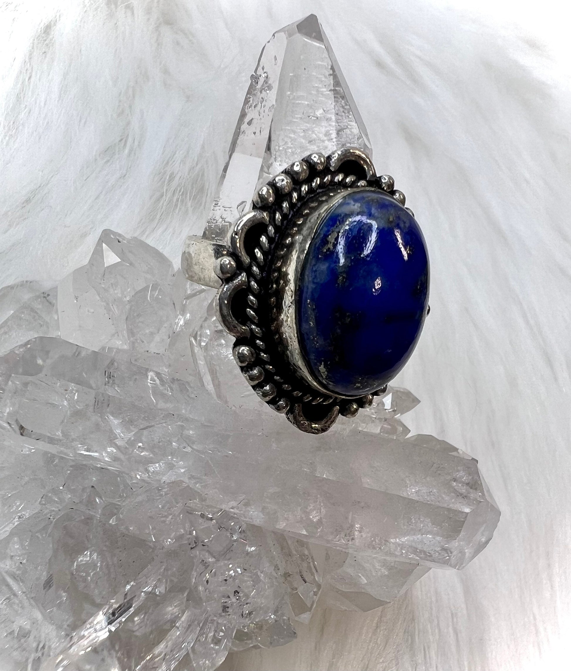 Lapis Lazuli Rings | Luxury in 925 Silver | Timeless Elegance and Bold Hues