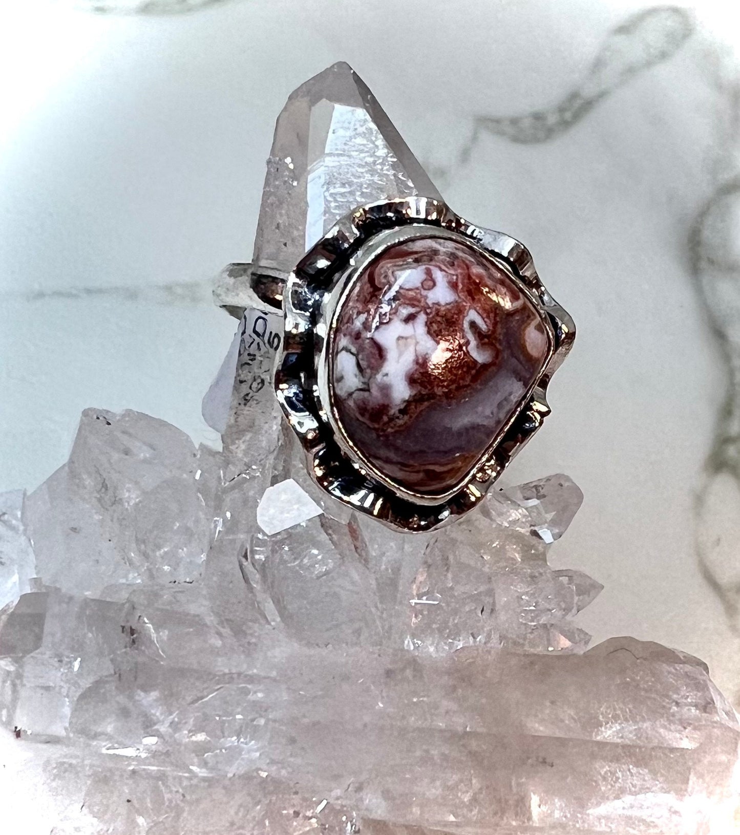 Laguna Agate | 925 Silver Rings | Your Very Own Limited Edition Piece of Art