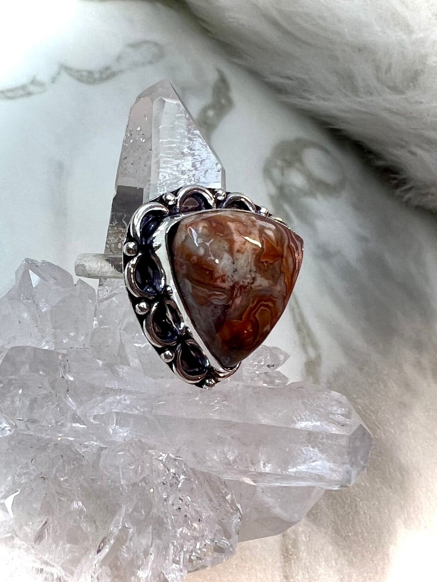 Laguna Agate | 925 Silver Rings | Your Very Own Limited Edition Piece of Art